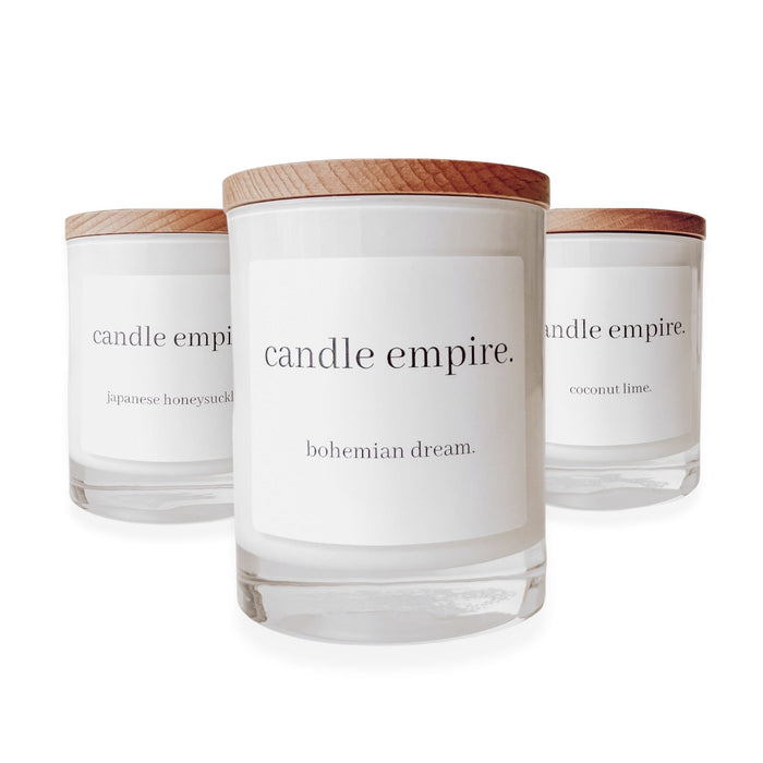 100% Soy Wax Candles | Various Scents Candle Empire 